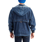 Volga Shirt // Dark Navy + Blue (S)