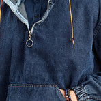 Volga Shirt // Dark Navy + Blue (S)