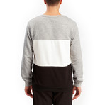 Rio Sweatshirt // Gray + Ecru + Black (XS)