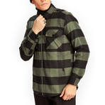 Rhine Shirt // Green + Black (S)