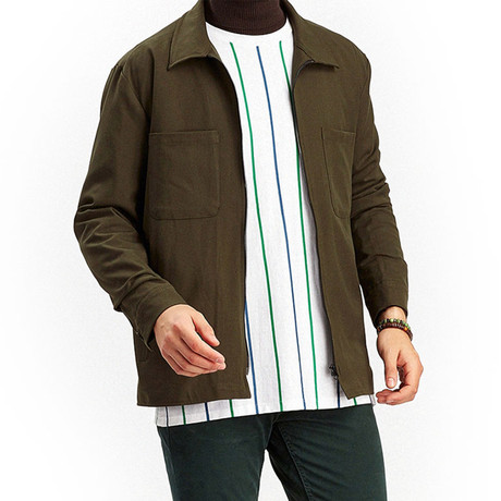 Tigris Coat // Green (XS)