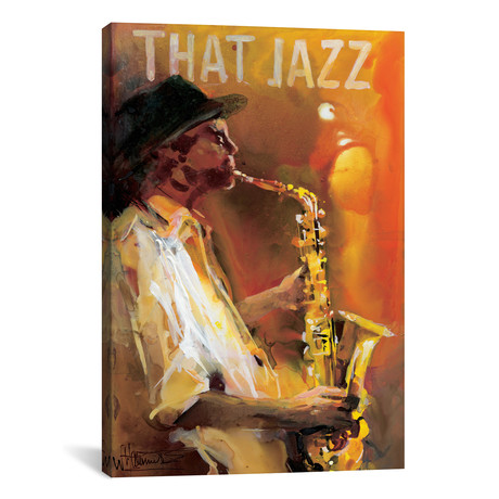 Jazzman IV // Willem Haenraets (12"W x 18"H x 0.75"D)