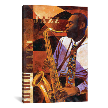 Jazz Club // Keith Mallett (12"W x 18"H x 0.75"D)