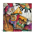 Jazz It Up I // Eric Waugh (12"W x 12"H x 0.75"D)