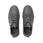 Low Top Lace-Up Sneaker // Oyster (US: 5.5)