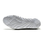 Low Top Velcro Sneaker // Heron (US: 4.5)