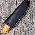 Damascus Skinner // Mulburry Wood