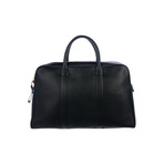 Buckley Grained Leather Briefcase // Slim // Black