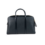 Buckley Grained Leather Briefcase // Large // Blue