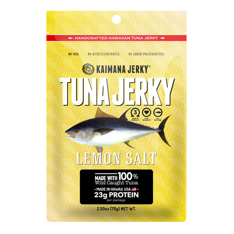 Kaimana // Ahi Tuna Jerky // Lemon Salt (Pack of 3)