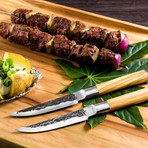 Olive Steak Knives // Set of 4