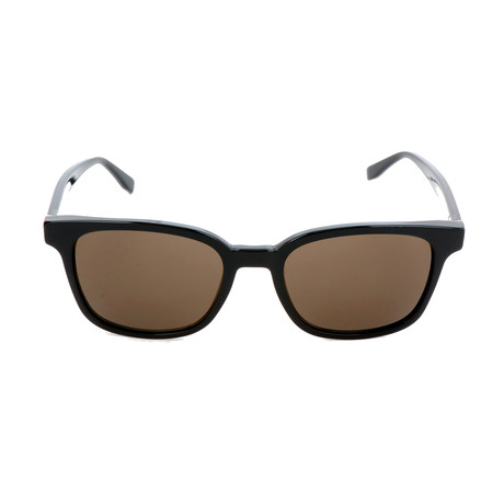 Hugo Boss // Men's 0802 Sunglasses // Black + Dark Gray