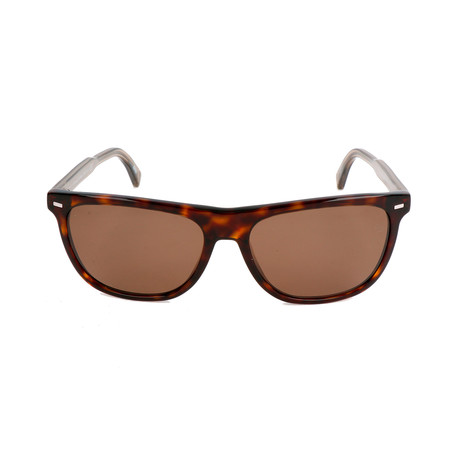 Ermenegildo Zegna // Men's EZ0041 Sunglasses // Dark Havana