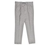 Fish Scale Casual Wool Pants // Gray (32WX32L)