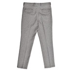 Fish Scale Casual Wool Pants // Gray (32WX32L)