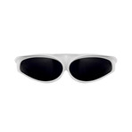 Unisex Sunviser Sunglasses // Ivory