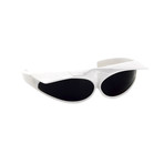 Unisex Sunviser Sunglasses // Ivory