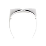 Unisex Sunviser Sunglasses // Ivory