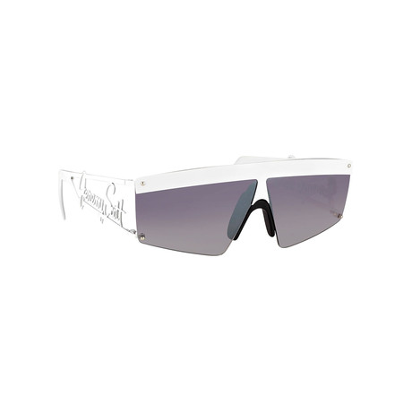 Unisex Signature Sunglasses // White