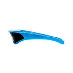 Unisex Sunviser Sunglasses // Blue