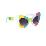 Unisex Cateye Sunglasses // Multi