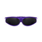 Unisex Sunviser Sunglasses // Purple