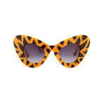 Unisex Cateye Sunglasses // Orange