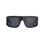 Unisex Plaque Sunglasses // Black