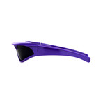 Unisex Sunviser Sunglasses // Purple