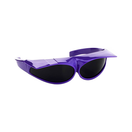 Unisex Sunviser Sunglasses // Purple