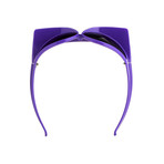 Unisex Sunviser Sunglasses // Purple