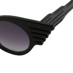 Unisex Wings Sunglasses // Black