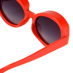 Unisex Visor Sunglasses // Red