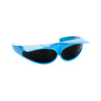 Unisex Sunviser Sunglasses // Blue