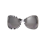 Unisex Wrap Sunglasses // Black, White