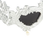 Unisex Flourish Sunglasses // Silver