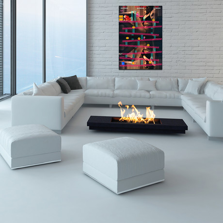 Laid In The Arcade Donkey Kong (16"W x 24"H x 2"D)