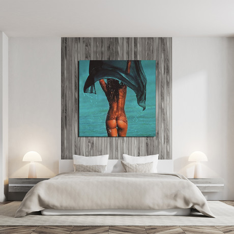 Apple (12"W x 12"H x 2"D)