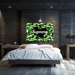 How Do You Sleep (16"W x 24"H x 2"D)