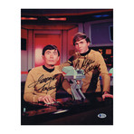 Walter Koenig + George Takei