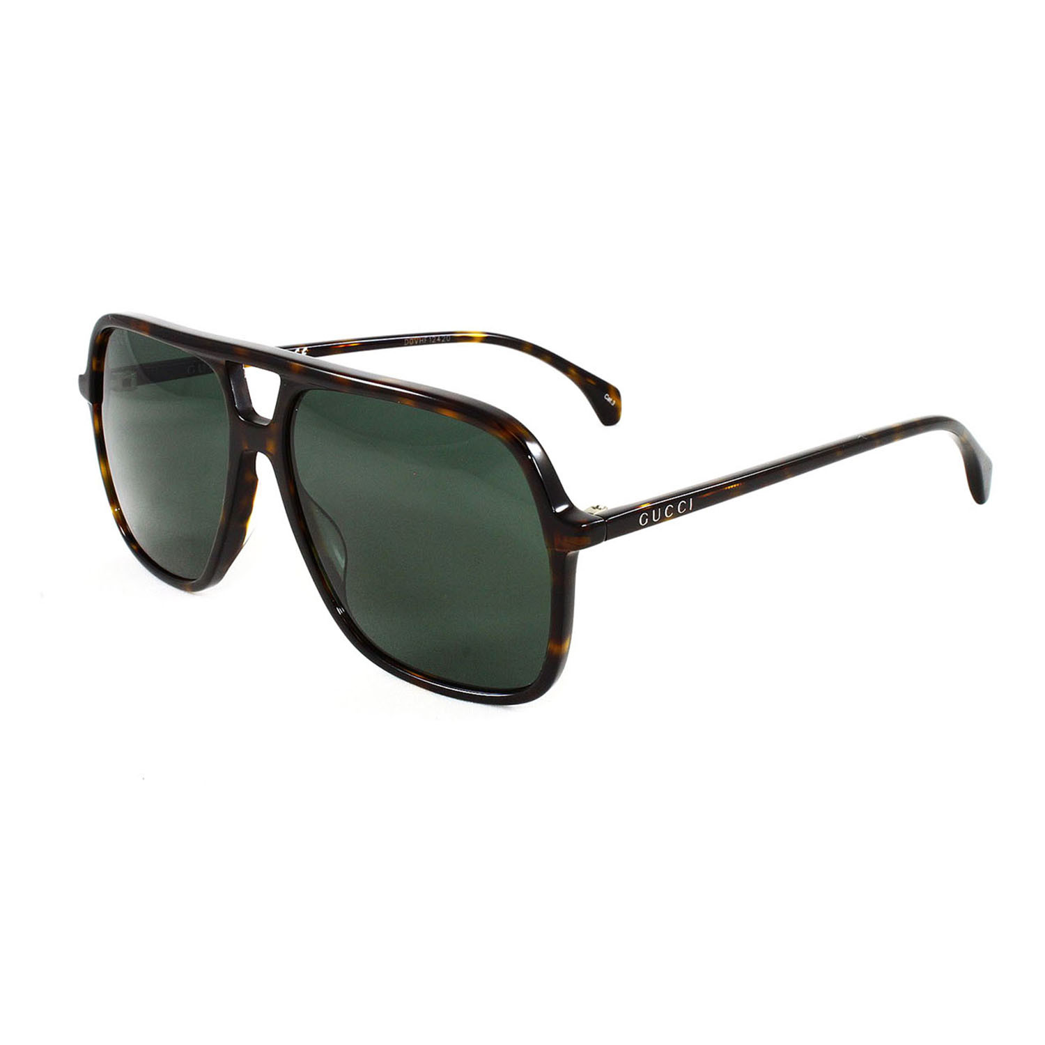 Men's GG0545S Sunglasses // Havana + Green - Gucci - Touch of Modern