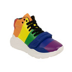 Men's 'Regis' Stripe High-Top Sneakers // Multicolor (US: 5)