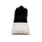 Women's 'Regis' High-Top Sneakers  // Black + White (US: 5.5)