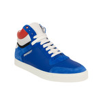 Women's Leather 'Reeth' High-Top Sneakers // Blue (US: 5)