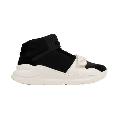 Men's 'Regis' High-Top Sneakers // Black + White (US: 5)