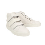 Women's 'Sturrock' Perforated High-Top Sneakers // White (US: 5)