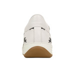 Men's 'Timsbury' Knight Embroidered Sneakers // White (US: 5)