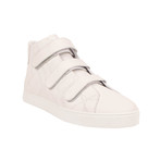 Men's 'Sturrock' Perforated High-Top Sneakers // White (US: 5)