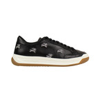Men's 'Timsbury' Knight Embroidered Sneakers // Black (US: 9)