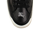 Women's 'Timsbury' Knight Embroidered Sneakers // Black (US: 5.5)